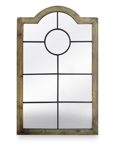 Luxe-Looking Steal: Threshold Windowpane Mirror