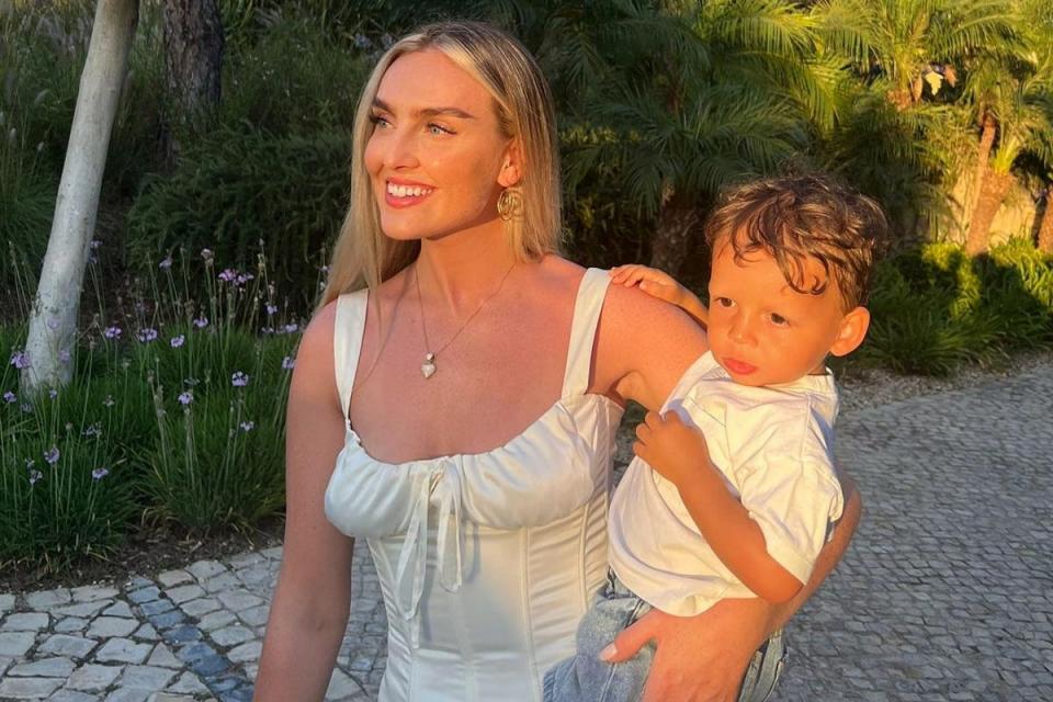 Perrie Edwards has spoken candidly about the challenges of motherhood (Instagram @perrieedwards)