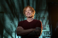 Musician Danny Elfman poses in his studio on May 26, 2021, in Los Angeles to promote his 18-track double album "Big Mess." (AP Photo/Mark J. Terrill)