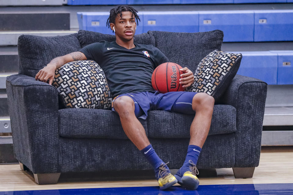 Ja Morant has arrived in basketball’s big gym. (Getty Images)