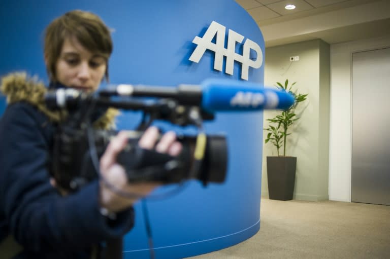 Rusia anunció que bloqueará el acceso a 81 medios de países de la Unión Europea, entre ellos la web de la AFP y el portal para sus clientes, como parte de las medidas de represalia por las restricciones impuestas a medios rusos (Fred Dufour)