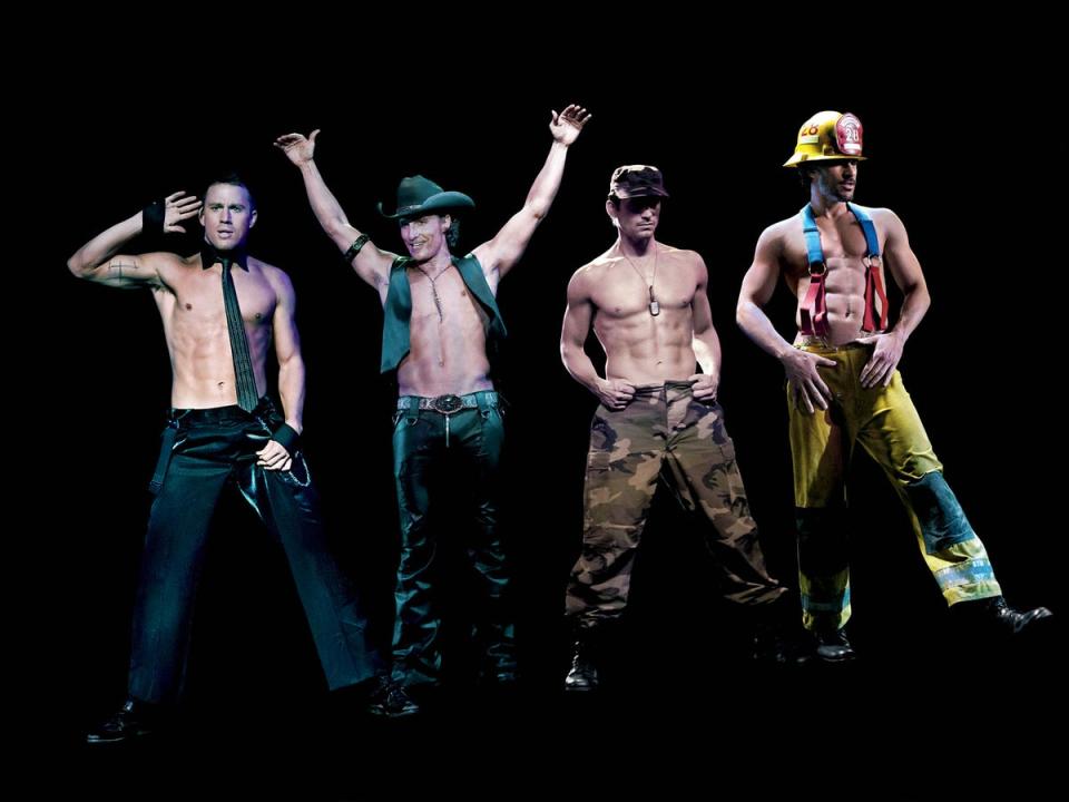 ‘It’s not just easy guys greasing themselves up. We’ve moved on from that’: The cast of 2012’s ‘Magic Mike' (Shutterstock)