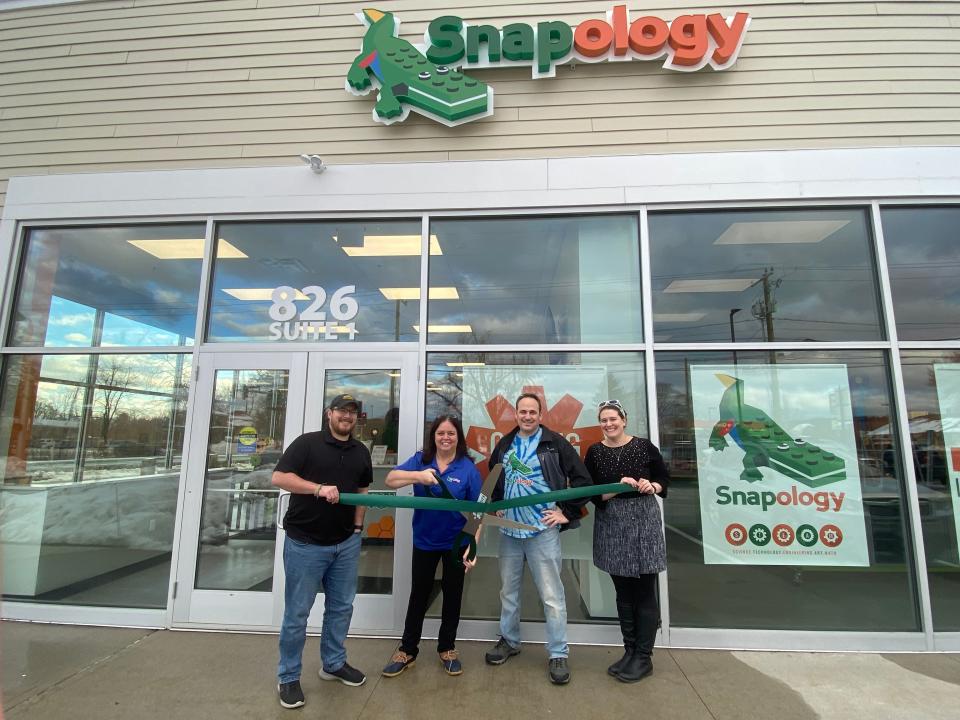 The Greater Dover Chamber of Commerce recently held a ribbon cutting to celebrate Snapology's grand opening at 826 Central Ave in Dover.