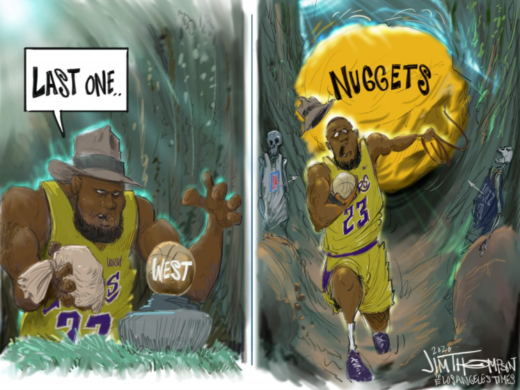 Lakers and the Denver Nuggets.