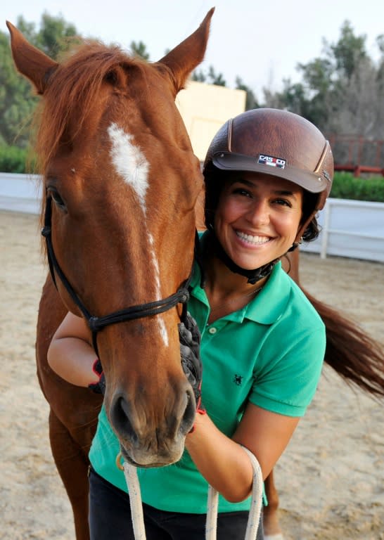 Dana al-Gosaibi says she uses empathy to train horses, rather than the spurs and whips more common to Saudi training methods