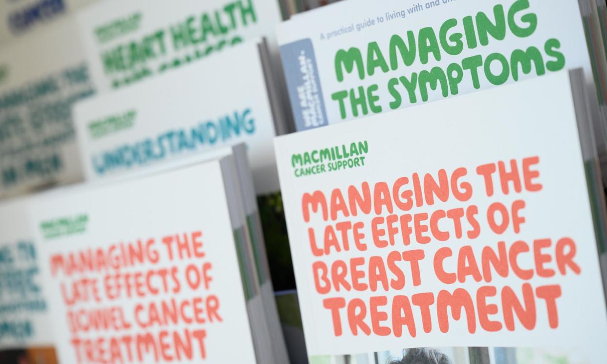 <span>Macmillan is an established part of the UK’s voluntary fabric, and traditionally one of its most effective and popular fundraisers.</span><span>Photograph: Leon Neal/Getty Images</span>