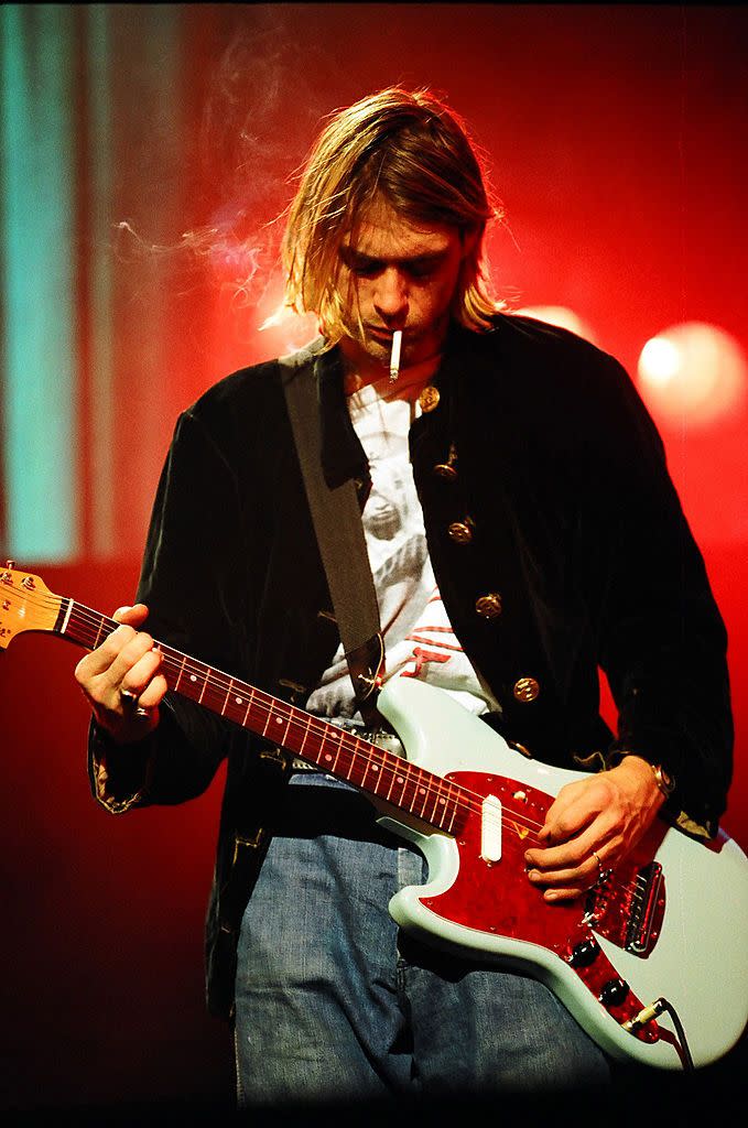 <p>During the final years of his life, Kurt Cobain struggled with heroine addiction and depression. He also struggled with the pressures of fame.</p>