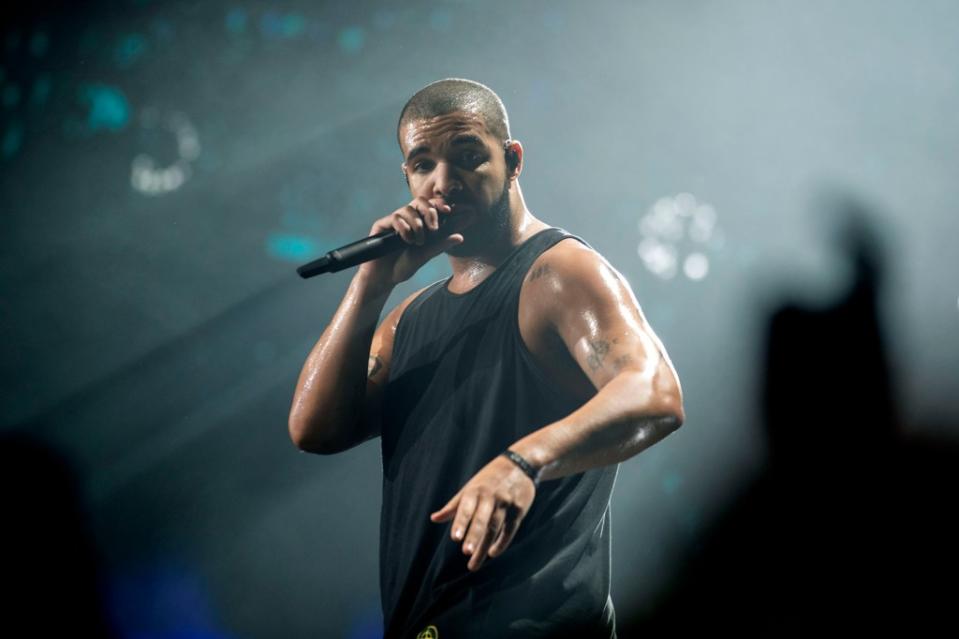 Drake wears a Scorpio’s favorite colors, black and bare. Getty Images