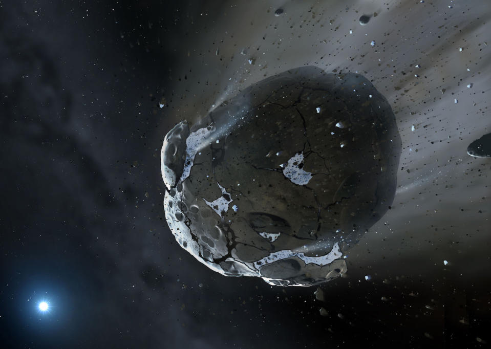 The asteroids have been classified as near-Earth objects (Picture: PA)