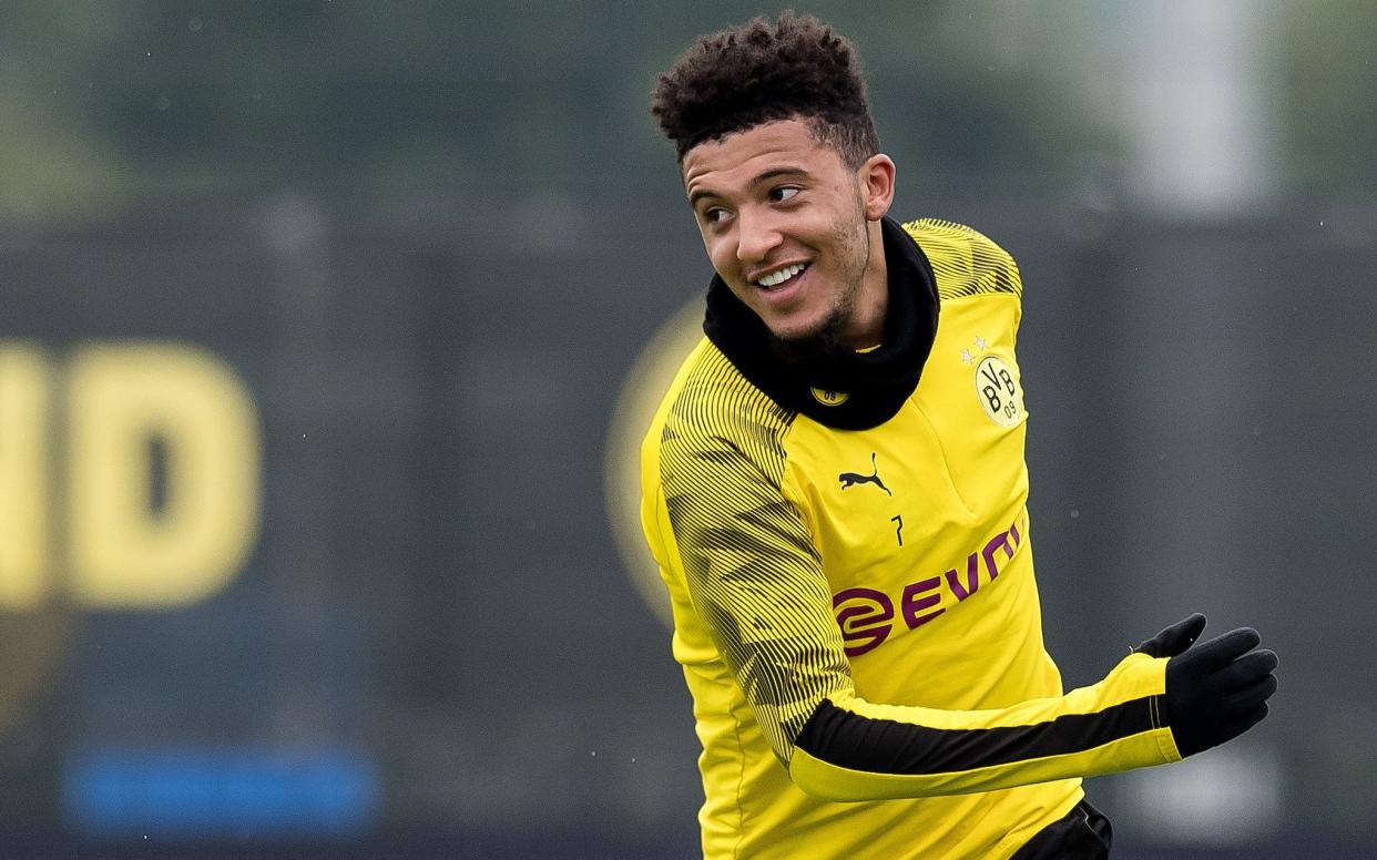 Jadon Sancho - Manchester United set August 10 deadline to complete Jadon Sancho transfer from Borussia Dortmund - GETTY IMAGES