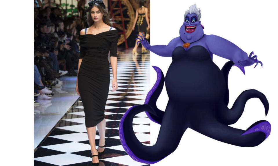 Ursula the Sea Witch’s LBD
