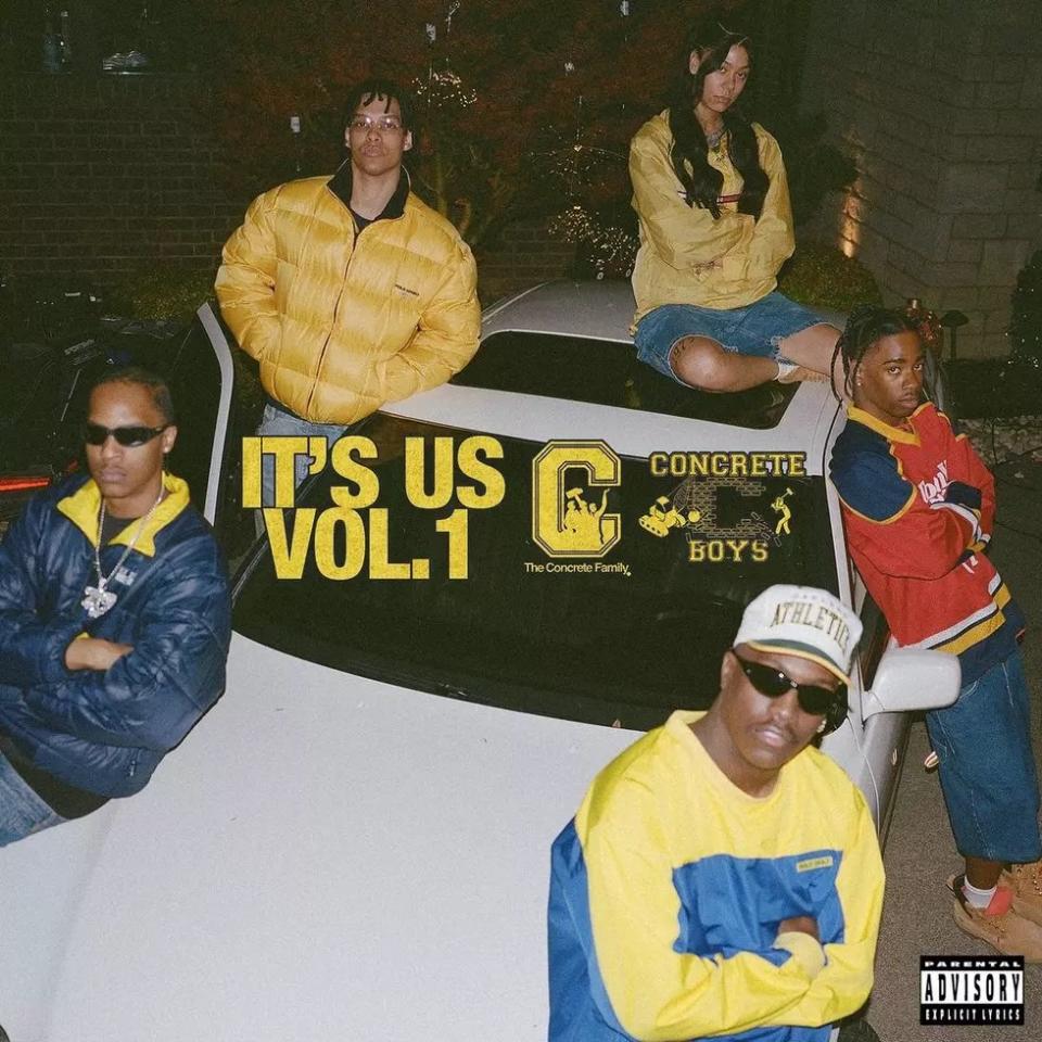 Concrete Boys 'It's Us Vol. 1' Album Cover