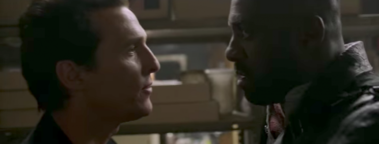 Michael McConaughey and Idris Elba in 'The Dark Tower'