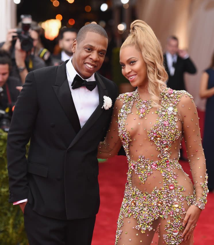 Beyonce is one of the celebrity mums to receive an extravagant push present [Photo: Getty]