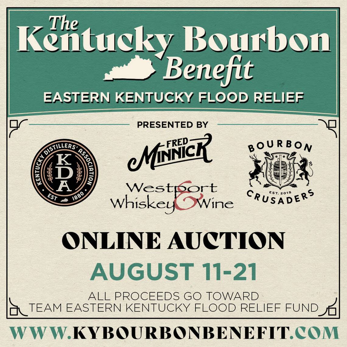 The Kentucky Distillers’ Association, the Bourbon Crusaders and bourbon writer Fred Minnick are putting together an auction to raise money for Eastern Kentucky flood relief.