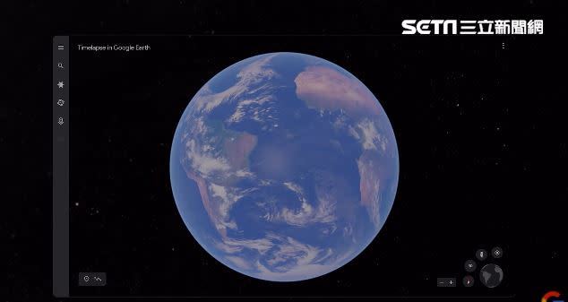 Google 地球推出縮時攝影紀錄。 （圖／Google提供）