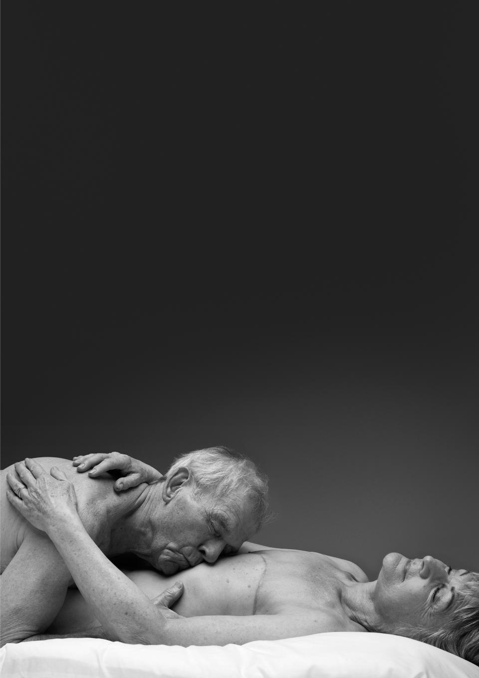 The campaign features various stories of intimacy between people in their senior years. (Rankin/Relate)