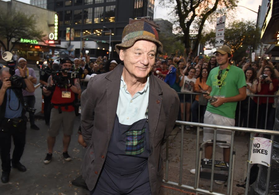 Bill Murray attends the premiere of Isle of Dogs at the Paramount Theatre during the South By Southwest conference and festivals on March 17, 2018 in Austin, Texas. (Photo by Tim Mosenfelder/Getty Images)