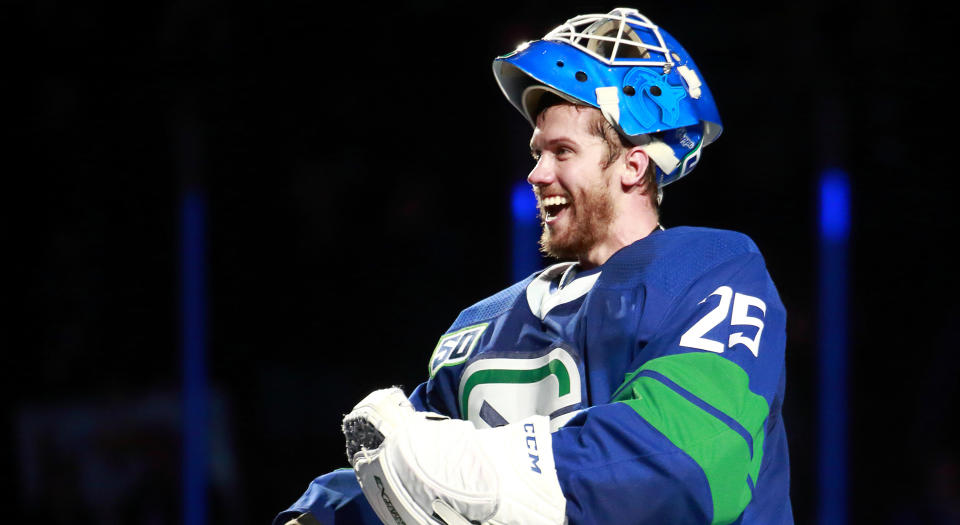 Jacob Markstrom is going to the 2020 NHL All-Star Game. (Getty Images)