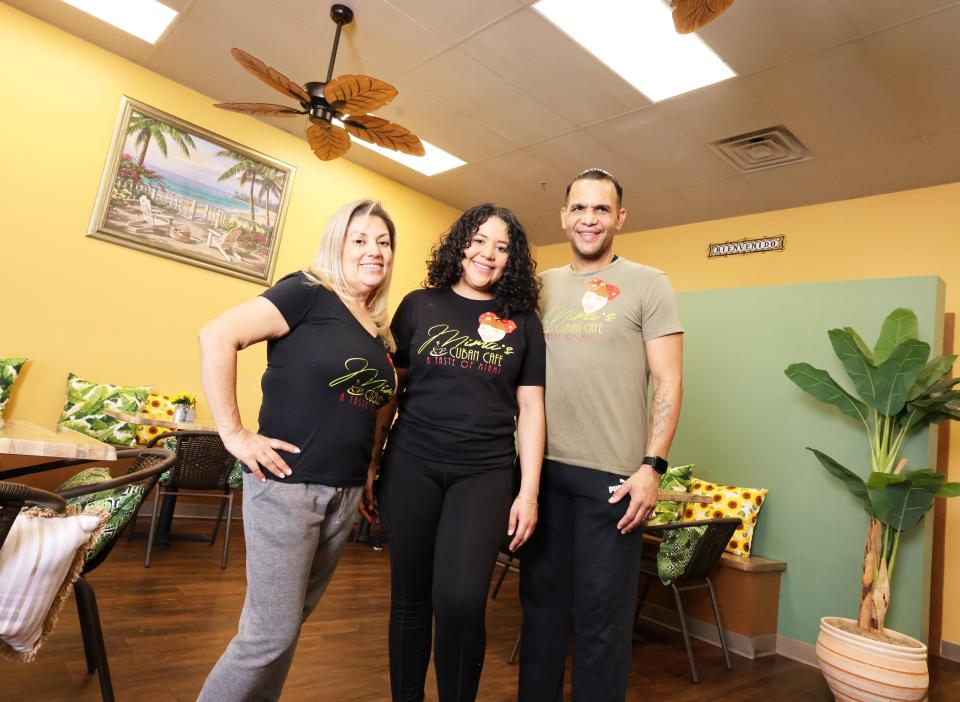 Mima's Cuban Cafe owners Hector and Abby Morales on Friday, Feb. 9, 2024.
