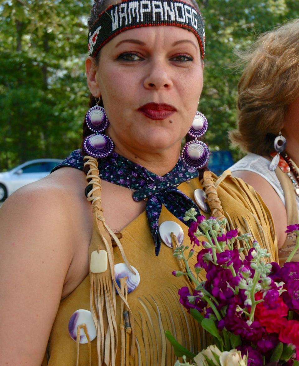 Cecilia Martinez is running for a Mashpee Wampanoag Tribal Council seat. She is one of 11 candidates that is running for election. Currently, Martinez serves on the Enrollment Committee, and is the vice president of the Wôpanâak Language Reclamation Project.