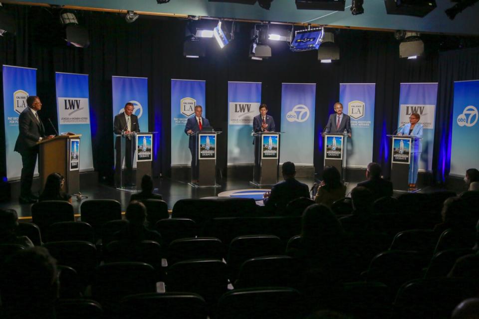 Mayoral debate at Cal State L.A.