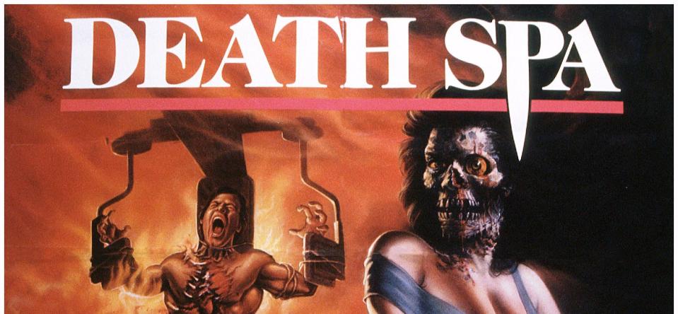 Home Video Poster for “Death Spa”