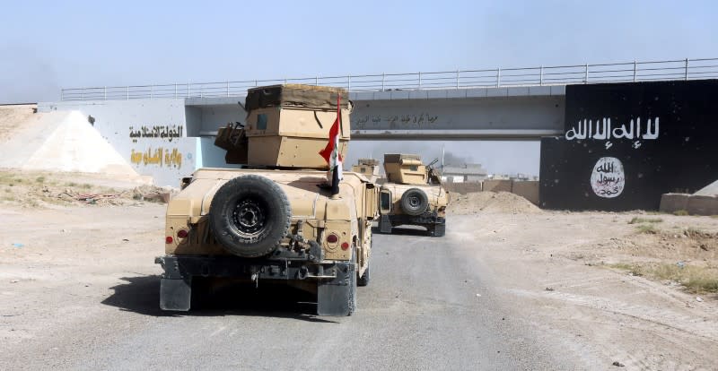 Les forces irakiennes ont repris dimanche le contrôle du dernier quartier que les combattants du groupe Etat islamique (EI) tenaient à Falloudja et ont annoncé que la bataille pour la reconquête de cette ville était terminée. /Photo prise le 25 juin 2016/REUTERS