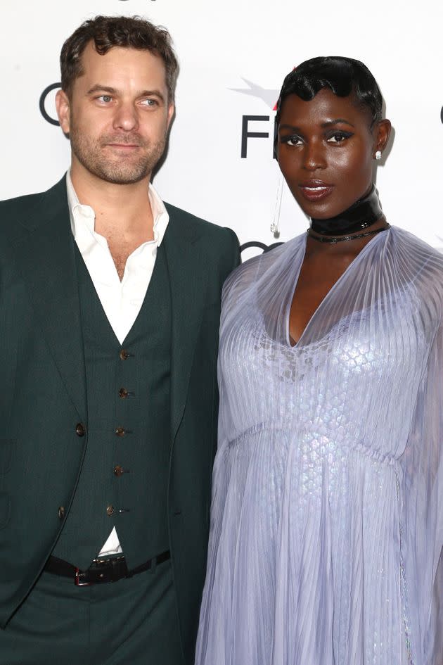 Joshua Jackson and Jodie Turner-Smith attend the premiere of 