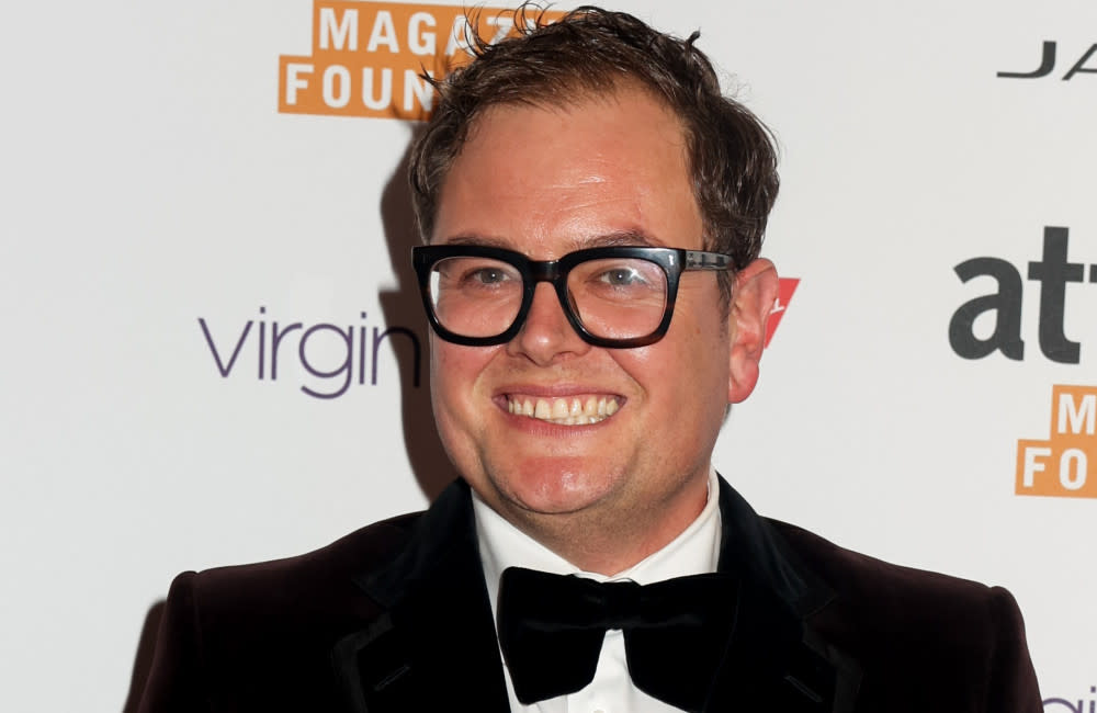 Alan Carr admitted life as a comedian is lonely credit:Bang Showbiz