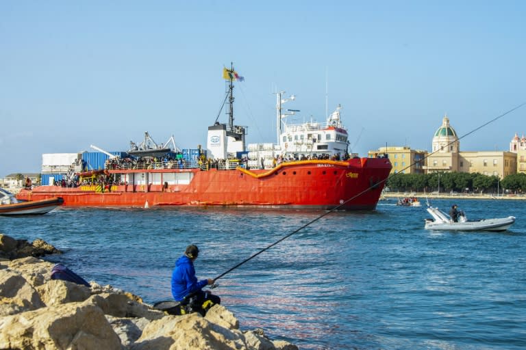 Italian courts have already overturned several detention orders issued against migrant rescue ships (Giovanni ISOLINO)