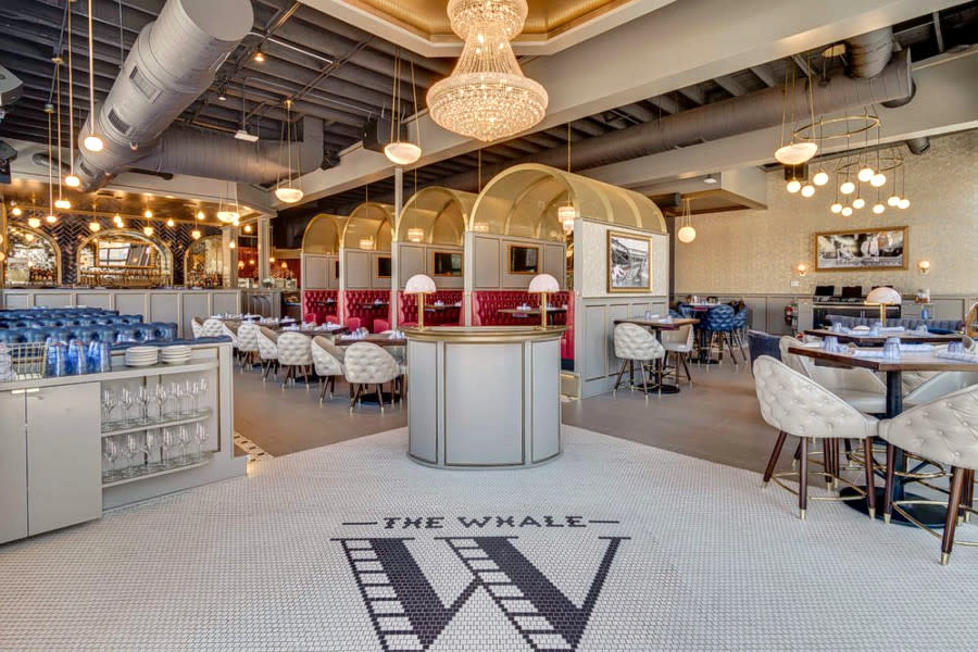 <b>Photo: </b><b>The Whale Chicago/<a href="https://yelp.com/biz_photos/the-whale-chicago-chicago?utm_campaign=6f54689d-f566-4d30-a1eb-dad9ed12b9a0%2Caf0016f5-af99-4097-a482-4930c2484583&utm_medium=81024472-a80c-4266-a0e5-a3bf8775daa7" rel="nofollow noopener" target="_blank" data-ylk="slk:Yelp;elm:context_link;itc:0;sec:content-canvas" class="link ">Yelp</a></b>