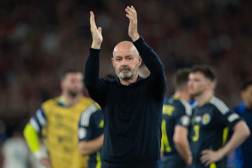 Steve Clarke after the Scotland defeat