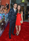 HOLLYWOOD, CA - JULY 17: Actors Ryan Guzman and Kathryn McCormick arrive to the Los Angeles premiere of Summit Entertainment's "Step Up Revolution" at Grauman's Chinese Theatre on July 17, 2012 in Hollywood, California. (Photo by Alberto E. Rodriguez/Getty Images)