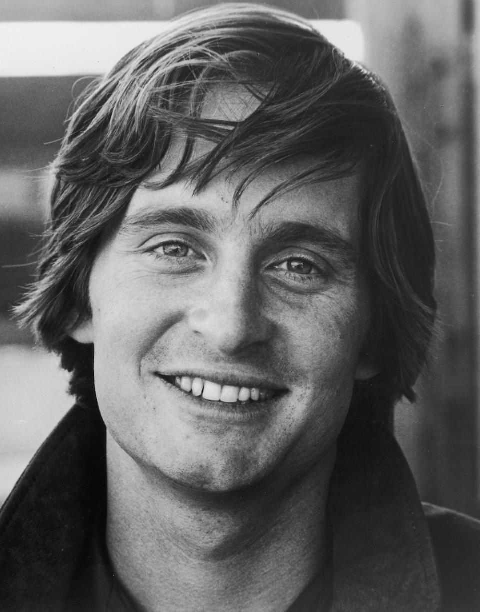 portrait of a young Michael Douglas