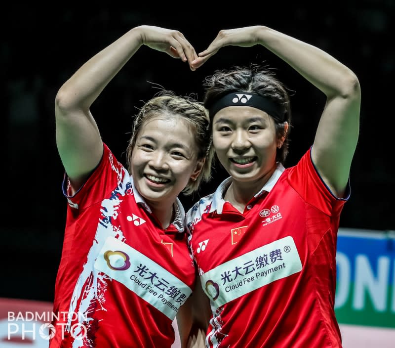 中國隊的陳清晨/賈一凡奪女雙冠軍。（Photo Credit：Badmintonphoto | Courtesy of BWF）