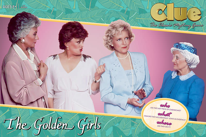 &ldquo;Clue: The Golden Girls&rdquo; will hit stores in June.&nbsp; (Photo: USAopoly Inc)