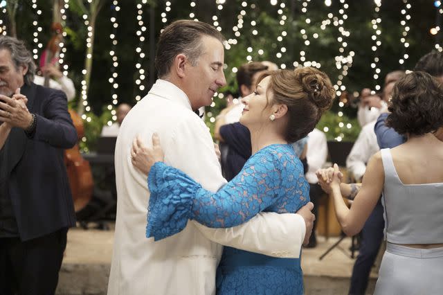 <p>Everett Collection</p> Andy Garcia and Gloria Estefan in 'Father of the Bride'