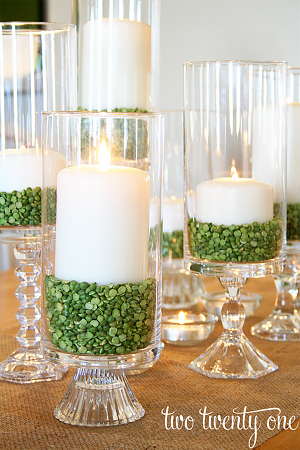 St. Patrick's Day Centerpieces