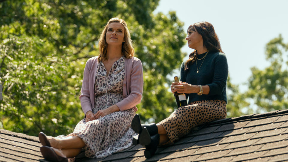 Constance Zimmer and Missi Pyle in episode 3 of Harlan Coben's Shelter