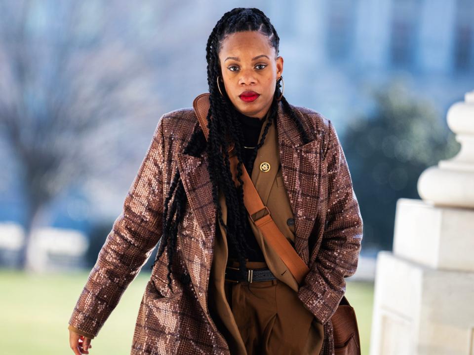 Rep. Summer Lee of Pennsylvania at the Capitol on January 12, 2024.