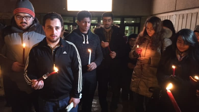 Vigil at University of Manitoba remembers victims of attacks around the world