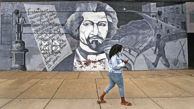 Frederick Douglass mural