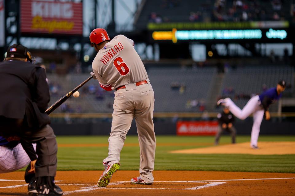 After three rough seasons, Ryan Howard is bouncing back. (Getty)