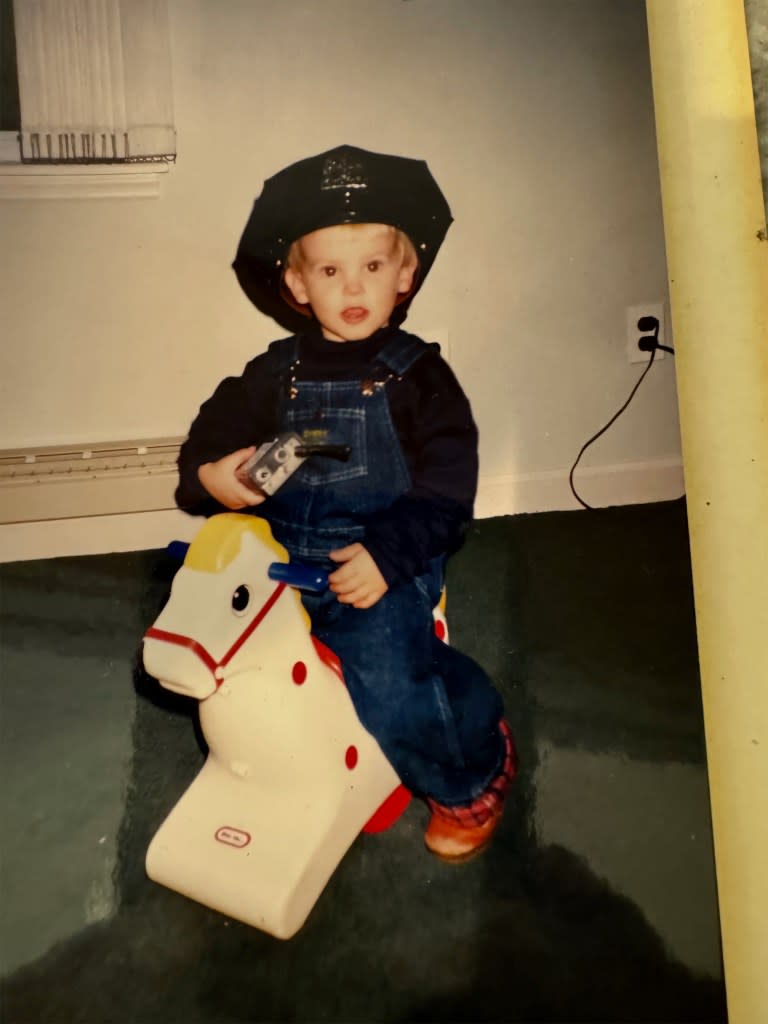 Conor is a fourth generation NYPD officer. Provided to the New York Post