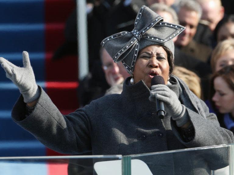 Aretha Franklin death: Barack Obama pays tribute to singer who 'helped define the American experience'