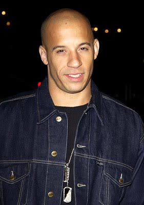 Vin Diesel at the LA premiere of New Line's A Man Apart