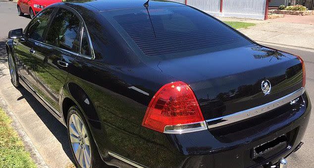 The father-of-three said they could have been after his prized Holden Caprice. Source: 7 News