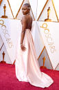<p>Danai Gurira attends the 90th Academy Awards in Hollywood, Calif., March 4, 2018. (Photo: Steve Granitz/WireImage) </p>