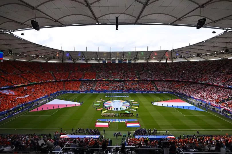 Holland vs Poland at Euro 2024 in Germany